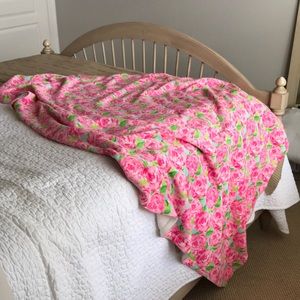 Lily Pulitzer Throw Blanket